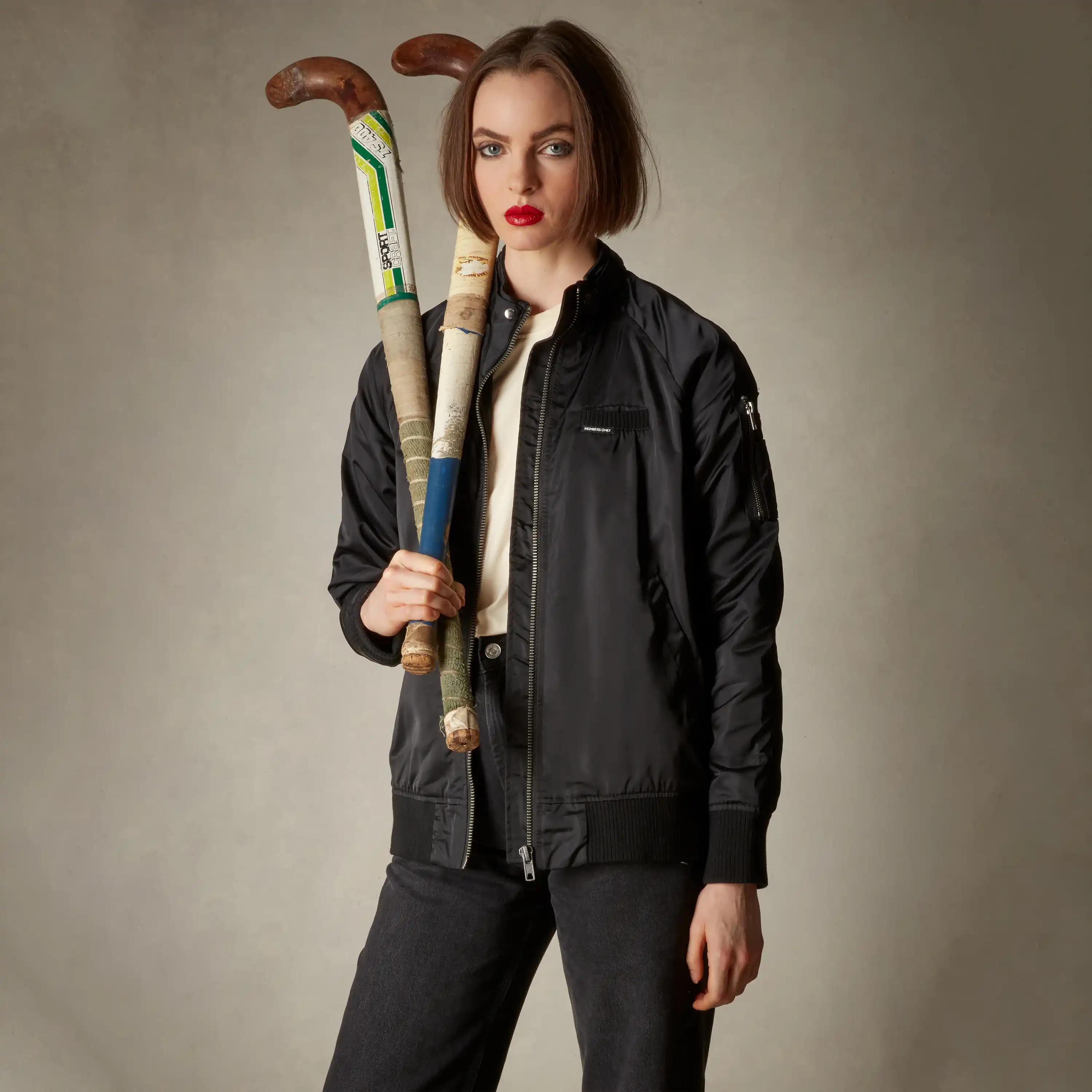 Women's Satin Bomber Jacket - Image 35