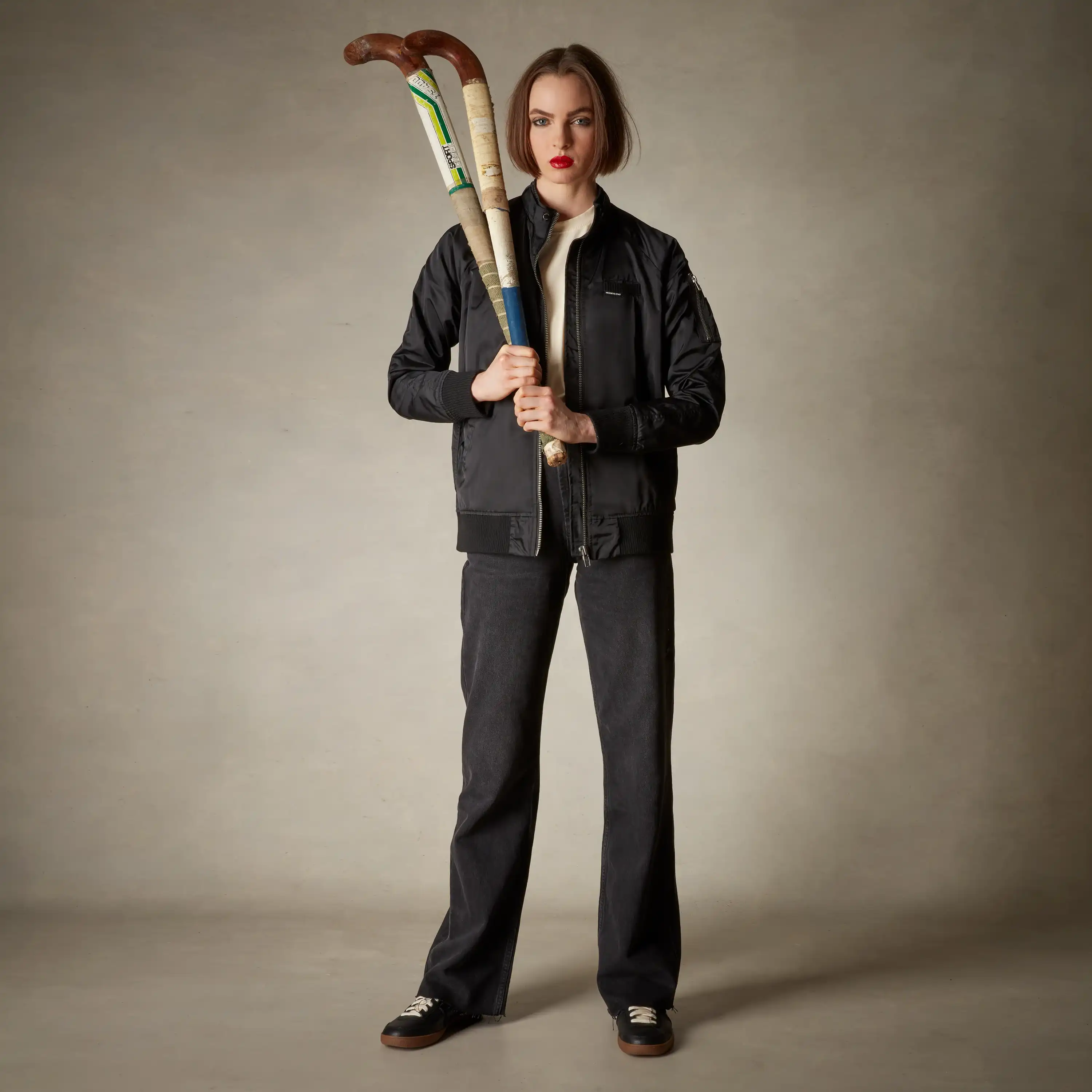 Women's Satin Bomber Jacket - Image 38