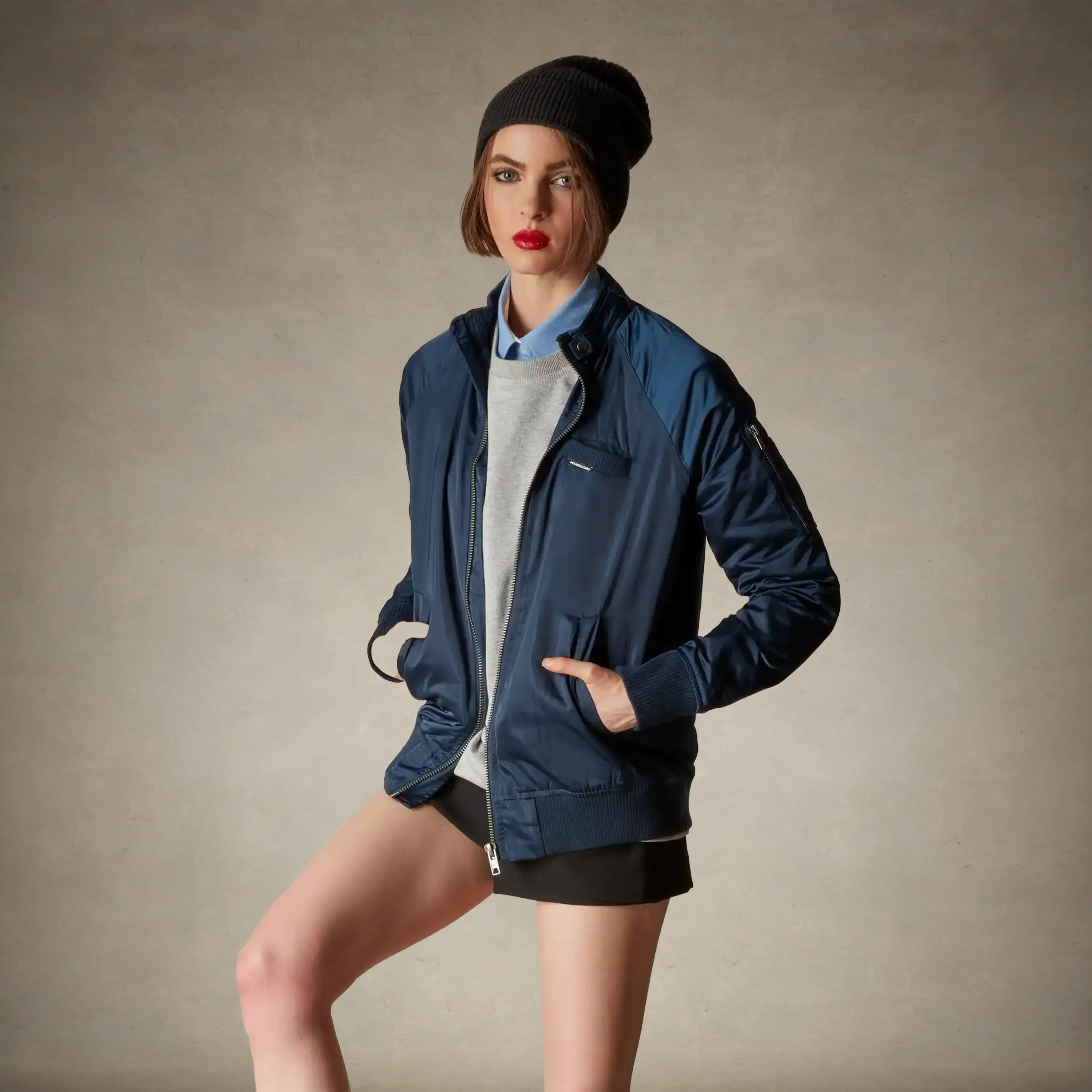 Women's Satin Bomber Jacket - Image 51