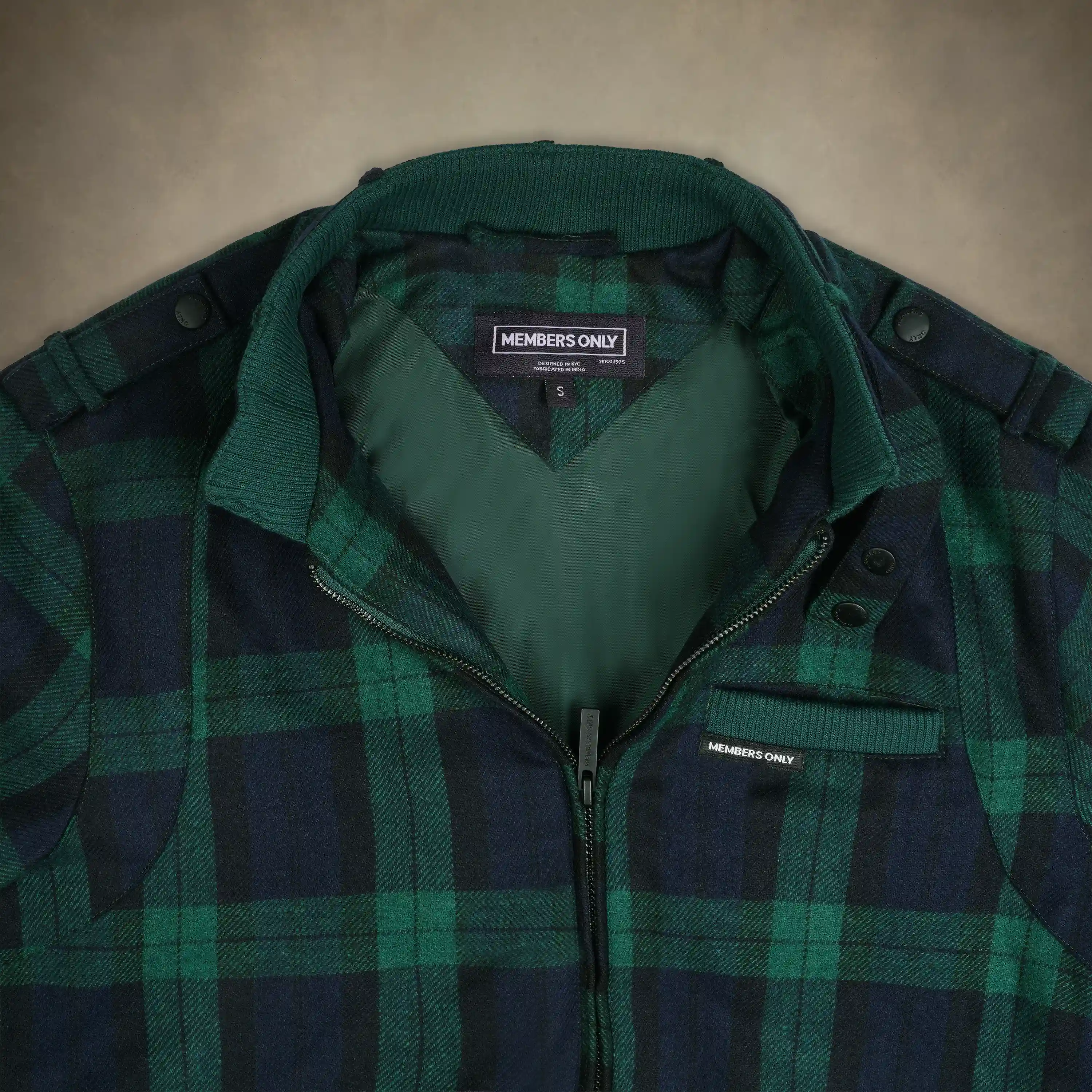 Women's Oversized Wool Iconic Racer Jacket - Image 10