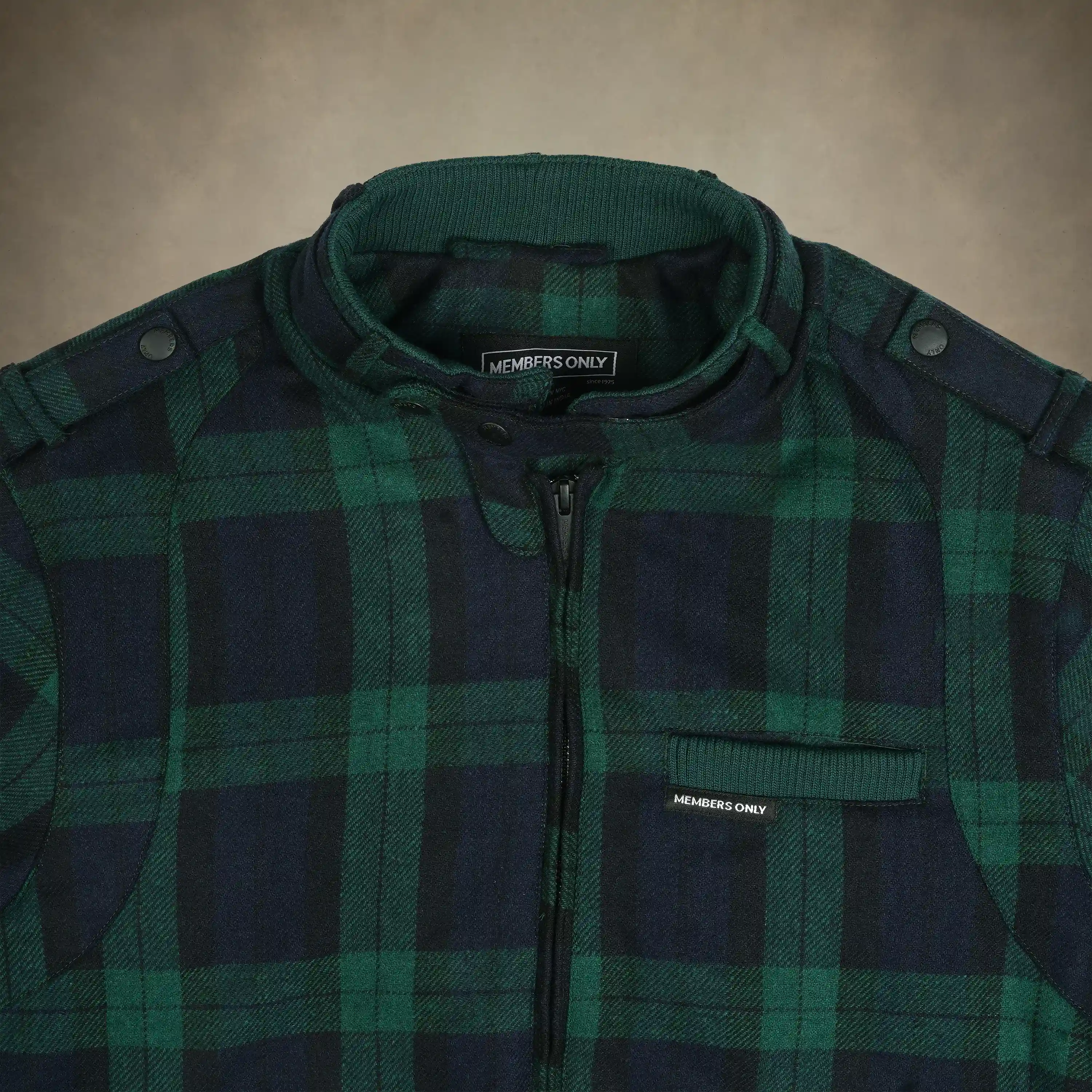 Women's Oversized Wool Iconic Racer Jacket - Image 11