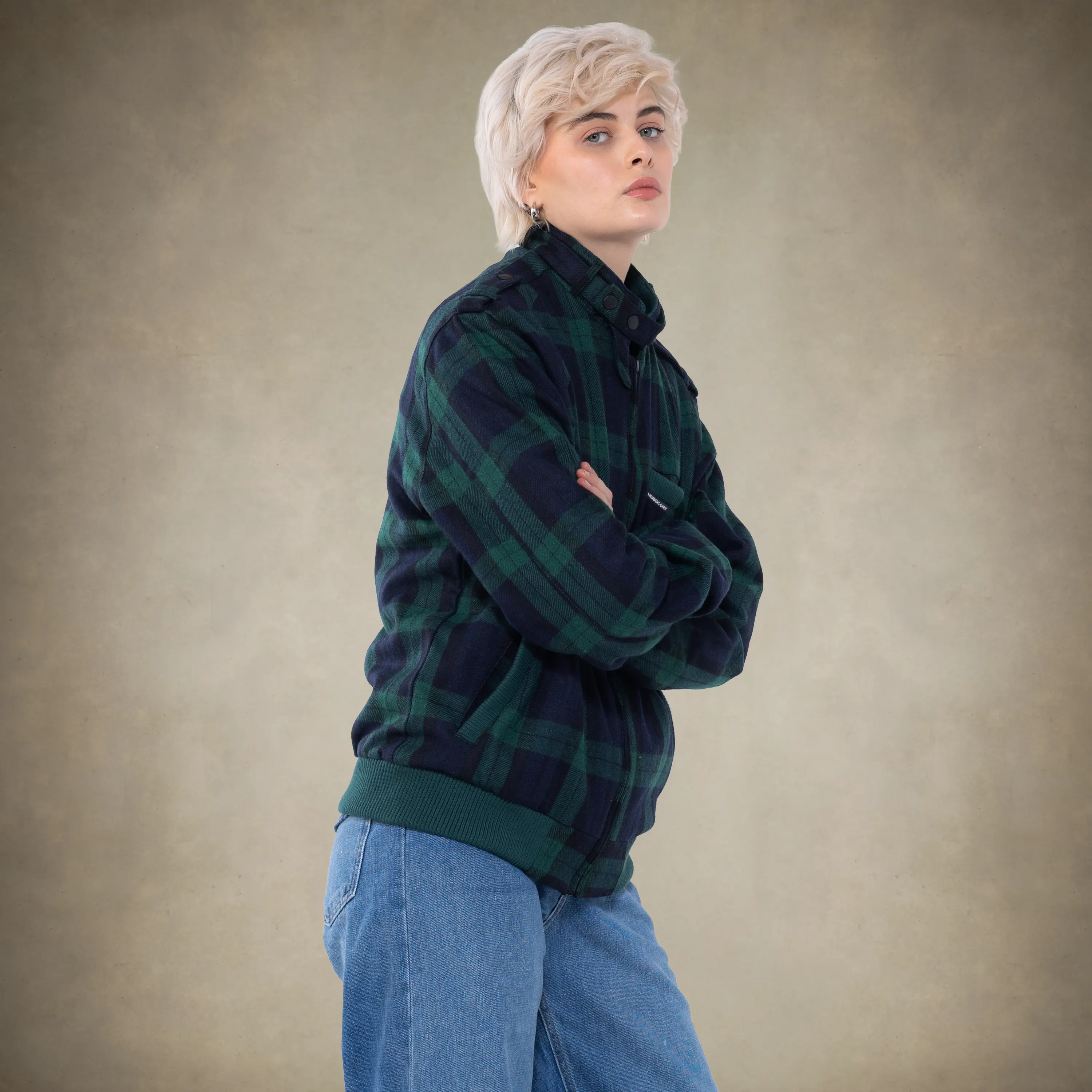 Women's Oversized Wool Iconic Racer Jacket - Image 3